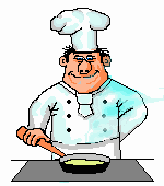 Koch Jacques macht Omeletts